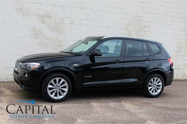 Clean, LOW Mileage 2016 BMW X3 28i xDrive w/Nav, Htd Seats & More! for sale in Eau Claire, IA