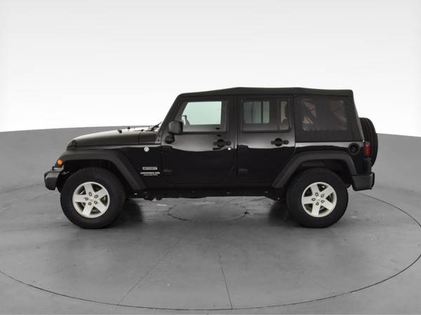 2017 Jeep Wrangler Unlimited Sport S Sport Utility 4D suv Black - -... for sale in Elmira, NY – photo 5