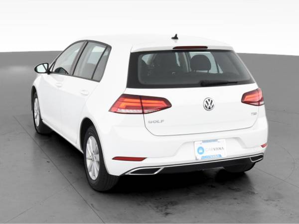 2018 VW Volkswagen Golf TSI S Hatchback Sedan 4D sedan White -... for sale in Columbia, MO – photo 8