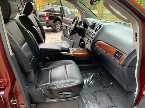 INFINITI QX56 4WD SUV, ONE OWNER, FULLY LOADED, NEW CONTINENTAL TIRES for sale in Gilmanton, MA – photo 17