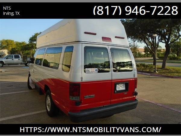 09 FORD E350 ADA VAN MOBILITY HANDICAPPED WHEELCHAIR LIFT ALL SERVICED for sale in Irving, AR – photo 15