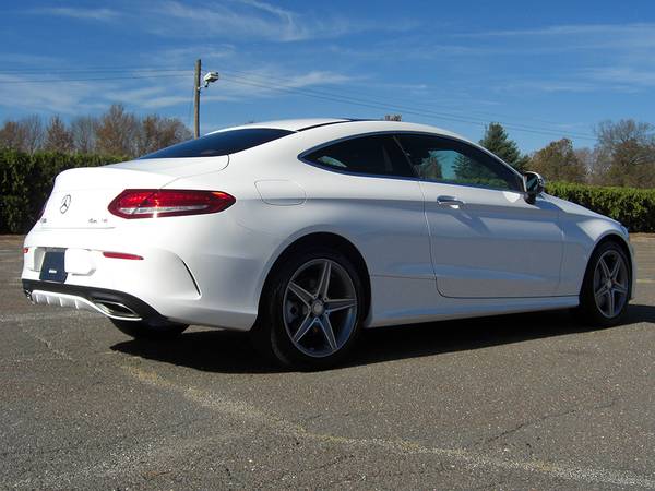 ► 2017 MERCEDES BENZ C300 COUPE - AWD, NAVI, PANO ROOF, AMG WHEELS -... for sale in East Windsor, NY – photo 3