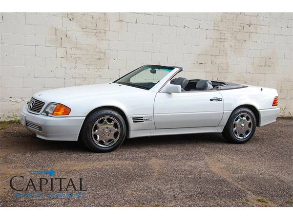 This SL600 has a Classic look! Power Soft Top! Get this V-12 Roadster! for sale in Eau Claire, WI – photo 2