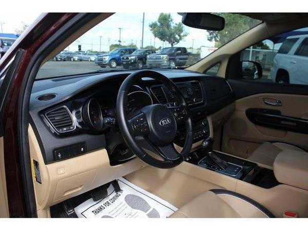 2015 Kia Sedona mini-van EX - Maroon for sale in Albuquerque, NM – photo 10