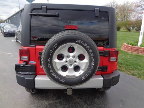 2014 Jeep Wrangler Unlimited 4WD 4dr Sahara - - by for sale in Frankenmuth, MI – photo 4