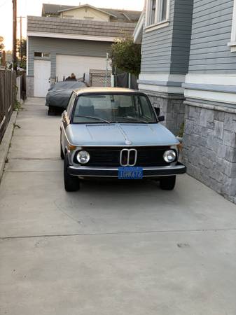 BLUE PLATE 1974 BMW 2002 WITH EXTRAS NEEDS RESTORATION - cars &... for sale in Ventura, CA – photo 6