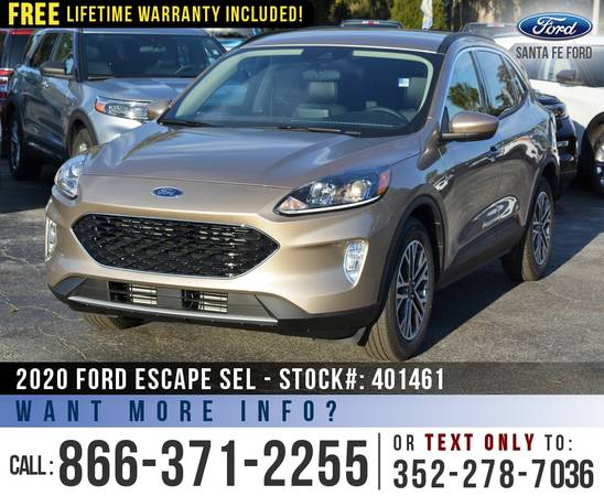 2020 Ford Escape SEL SAVE Over 5, 000 off MSRP! - cars & for sale in Alachua, AL – photo 3
