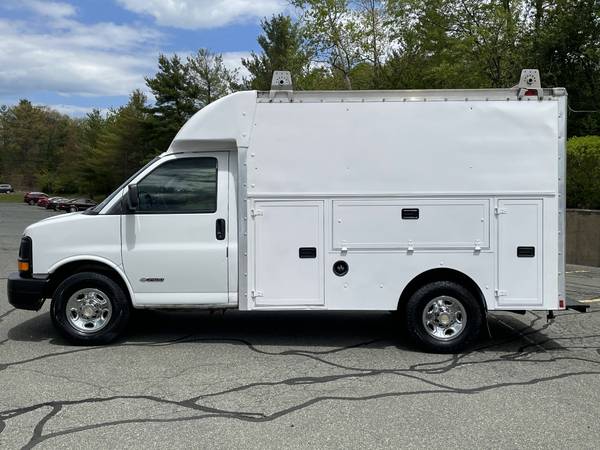 2006 Chevy Express 3500 Hi Cube Utility Van 6 0L Gas SKU 13935 for sale in South Weymouth, MA – photo 3