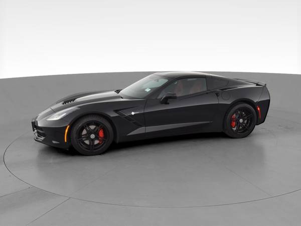 2014 Chevy Chevrolet Corvette Stingray Coupe 2D coupe Black -... for sale in Bloomington, IN – photo 4