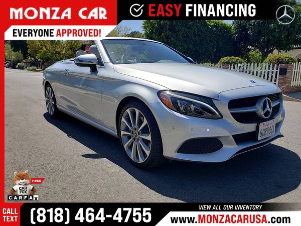 Drive this 2018 Mercedes-Benz C 300 Convertible 3, 000 MILES LIKE NEW for sale in Sherman Oaks, CA – photo 3