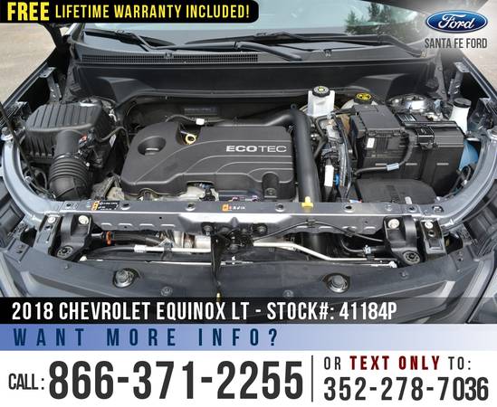 2018 Chevrolet Equinox LT Camera - SiriusXM - Push to Start for sale in Alachua, GA – photo 10