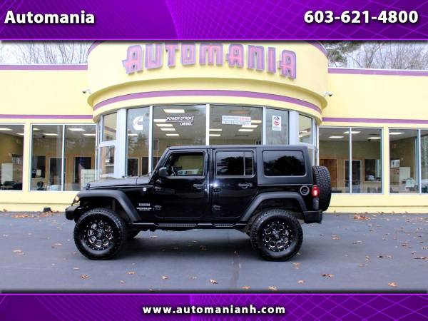 2015 Jeep Wrangler UNLIMITED SPORT WITH HARD AND SOFT 35 TIRES ON F... for sale in Hooksett, RI