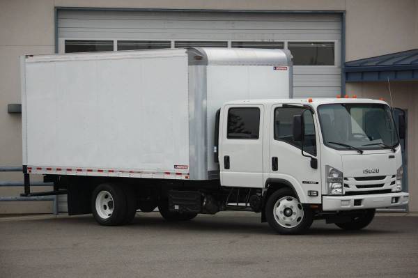 2019 Isuzu NQR Crew Cab Box truck 16' Diesel cubevan boxtruck NPR... for sale in Des Moines, UT – photo 3