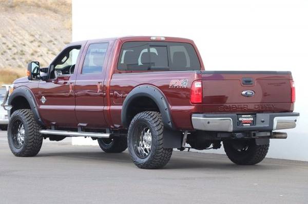 2015 Ford Super Duty F350 SRW LARIAT pickup Vermillion Red [R for sale in Nampa, ID – photo 7