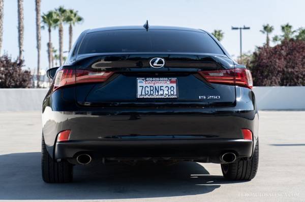 2014 Lexus IS 250 IS F PKG*IS250 W F SPORT PKG*LOADED* sedan Black -... for sale in Santa Clara, CA – photo 5