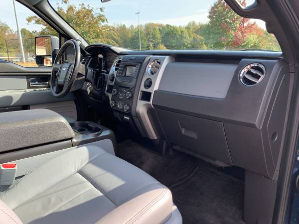 2014 Ford F-150 Blue 4WD F150 Crew Cab Low Miles Leather Longbed for sale in Douglasville, AL – photo 22