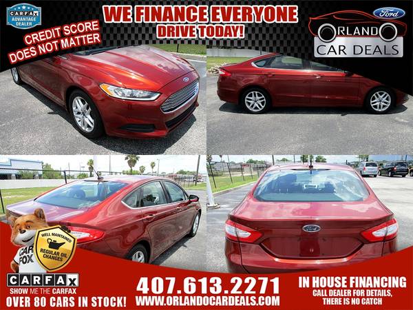 2014 Ford *Fusion* NO Credit Check Loans--- Buy Here Pay Here--- In... for sale in Maitland, FL – photo 3