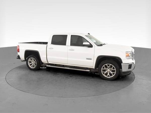 2015 GMC Sierra 1500 Crew Cab SLT Pickup 4D 5 3/4 ft pickup White for sale in Colorado Springs, CO – photo 14