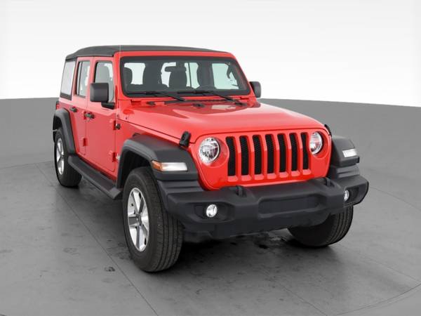 2020 Jeep Wrangler Unlimited Sport S Sport Utility 4D suv Red - -... for sale in Syracuse, NY – photo 16