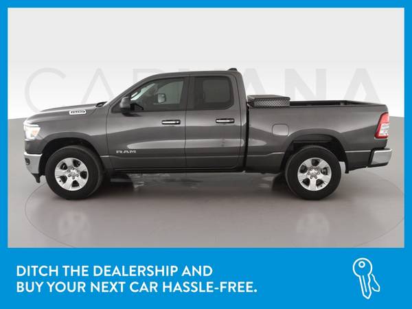 2020 Ram 1500 Quad Cab Lone Star Pickup 4D 6 1/3 ft pickup Gray for sale in Yuba City, CA – photo 4