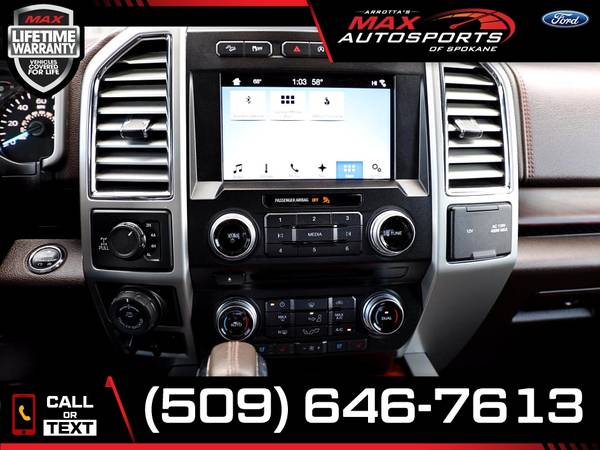 $667/mo - 2017 Ford F-150 KING RANCH ECOBOOST 4X4 - LIFETIME... for sale in Spokane, WA – photo 9