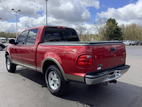 Reliable! 2002 Ford F-150! 4x4! Lariat! Crew Cab! Clean Carfax! for sale in Ortonville, MI – photo 3