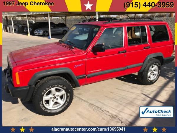 1997 Jeep Cherokee 4dr Sport *Buy Here Pay Here* - cars & trucks -... for sale in El Paso, TX – photo 3