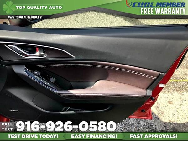 2017 Mazda Mazda3 5-Door Grand Touring Hatchback for only $17,495 -... for sale in Rancho Cordova, CA – photo 17