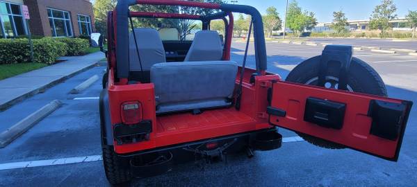 94 JEEP WRANGLER 4x4, MANUAL TRANSMISSION for sale in Clearwater, FL – photo 6