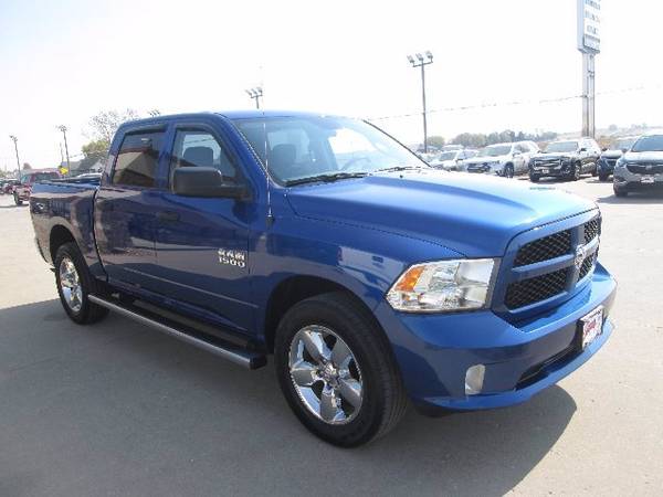 2018 Ram 1500 Express pickup Blue - cars & trucks - by dealer -... for sale in Marengo, IA – photo 2