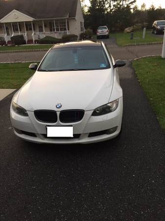 2008 BMW 335XI 3 SERIES COUPE AWD XDRIVE WHITE RED INT CLEAN TITLE... for sale in Allendale, NJ – photo 3