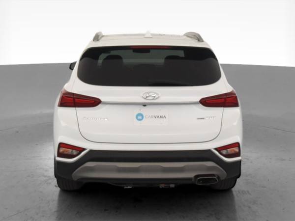 2019 Hyundai Santa Fe 2 0T Ultimate Sport Utility 4D suv White for sale in Pittsburgh, PA – photo 9