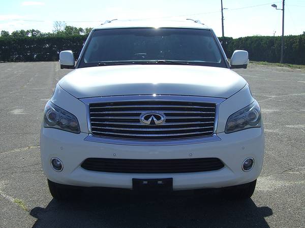 ► 2014 INFINITI QX80 - AWD, 8 PASS, NAVI, DUAL TV's, HTD LEATHER, MORE for sale in East Windsor, CT – photo 8