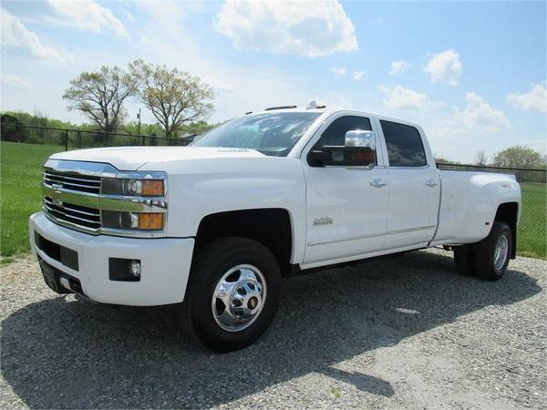 2015 CHEVROLET SILVERADO 3500 HIGH CTRY, White APPLY ONLINE for sale in Summerfield, TN – photo 16