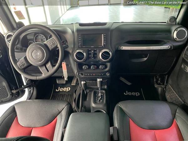 2014 Jeep Wrangler 4x4 Unlimited Sahara LIFTED RED SEATS 4WD JEEP... for sale in Gladstone, OR – photo 5
