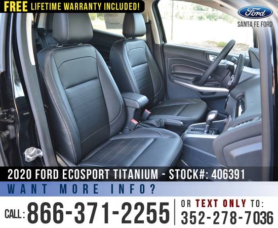 *** 2020 FORD ECOSPORT TITANIUM *** SAVE Over $5,000 off MSRP! -... for sale in Alachua, FL – photo 21