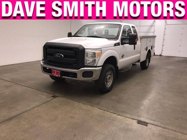 2012 Ford F-350 Diesel 4x4 4WD F350 XL Extended Cab Utility Box for sale in Kellogg, MT