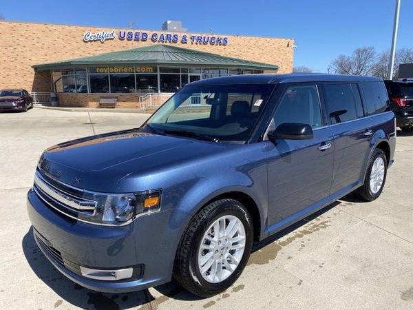 2018 Ford Flex wagon SEL - Ford Blue Metallic - - by for sale in St Clair Shrs, MI – photo 6