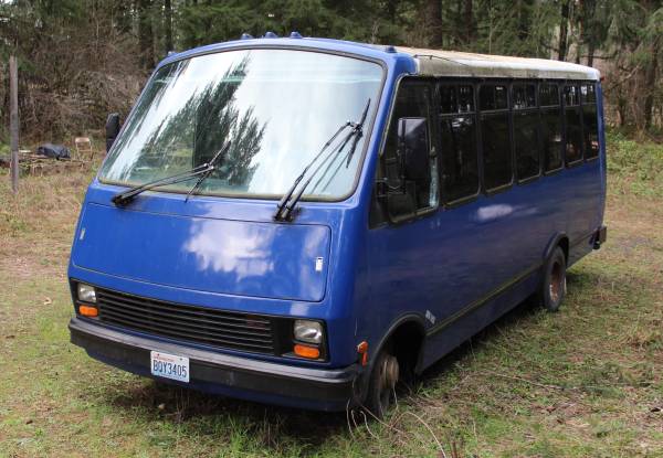 1992 Blue Shuttle Bus for sale in Tumwater, WA – photo 3