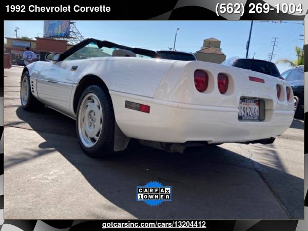1992 Chevrolet Corvette 2dr Convertible - cars & trucks - by dealer... for sale in Bellflower, CA – photo 7