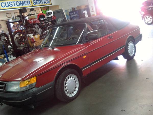 1989 SAAB 900 CONVERTABLE - - by dealer - vehicle for sale in HARBOR CITY, CA – photo 2