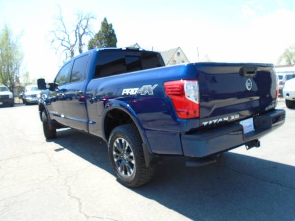 2017 Nissan Titan XD 4x4 Diesel Crew Cab PRO-4X - - by for sale in Lakewood, CO – photo 8