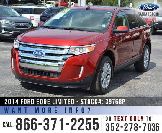 *** 2014 FORD EDGE LIMITED SUV *** Cruise - Leather Seats - SYNC for sale in Alachua, FL – photo 3