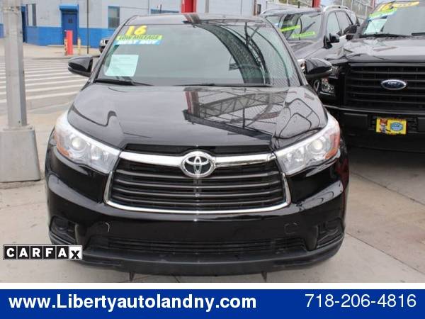 2016 Toyota Highlander LE Plus AWD 4dr SUV **Guaranteed Credit... for sale in Jamaica, NY – photo 2