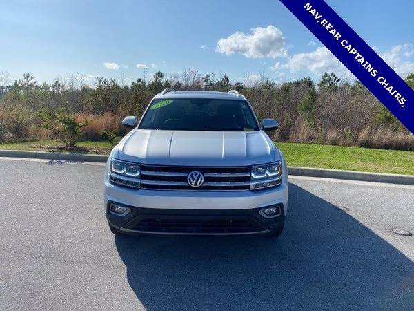 2018 VW Volkswagen Atlas SEL Premium suv Silver - - by for sale in Goldsboro, NC – photo 3