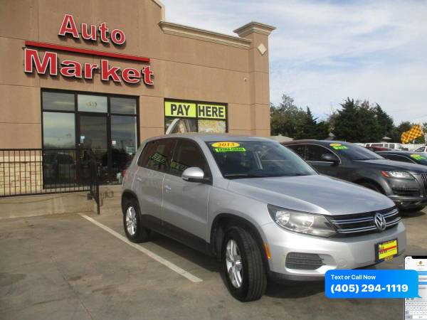 2013 Volkswagen Tiguan S 4dr SUV 6A $0 Down WAC/ Your Trade - cars &... for sale in Oklahoma City, OK – photo 4