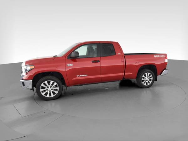 2019 Toyota Tundra Double Cab SR5 Pickup 4D 6 1/2 ft pickup Red - -... for sale in Fort Worth, TX – photo 4