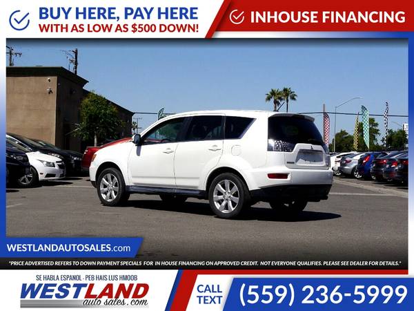 2013 Mitsubishi Outlander GTSUV PRICED TO SELL! - - by for sale in Fresno, CA – photo 3