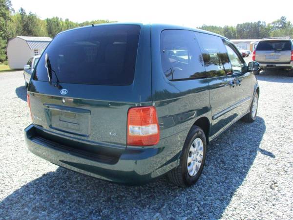 2004 Kia Sedona LX Minivan, Green, 3.5L V6, Cloth, Loaded, Seats7,112K for sale in Sanford, NC 27330, NC – photo 6