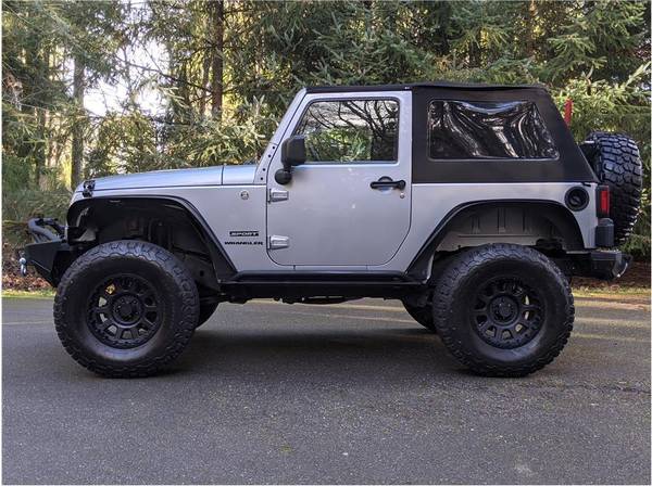2014 Jeep Wrangler 6 Speed Manaul, 4x4, Lifted, Armor - cars & for sale in Bremerton, WA – photo 9